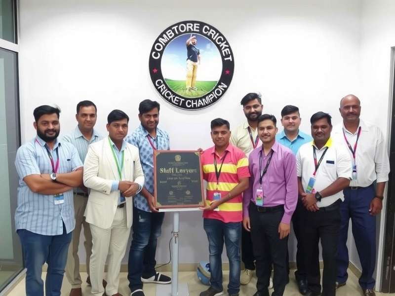 Coimbatore Cricket Champion Developers Coimbatore Cricket Champion development team in their Coimbatore office